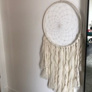 Large Ivory Dreamcatcher